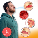 Lâmpada de luminoterapia Ztoo para alívio de alergias, com luz brilhante e design compacto.