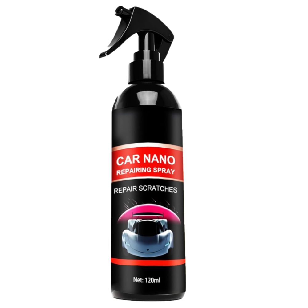 Spray anti-rayures nano para carros Zukvape, produto de peças para veículos, visível na imagem com embalagem azul e detalhes.