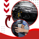 Spray anti-rayures nano Zukvape para carros, produto de peças de veículos, aplicado na superfície de um automóvel.
