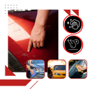 Spray anti-rayures nano Zukvape para carros, solução para proteger a pintura do veículo contra riscos e arranhões.