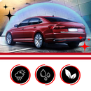 Spray anti-rayures nano para carros Zukvape, produto de peças para veículos, aplicado na superfície do automóvel.